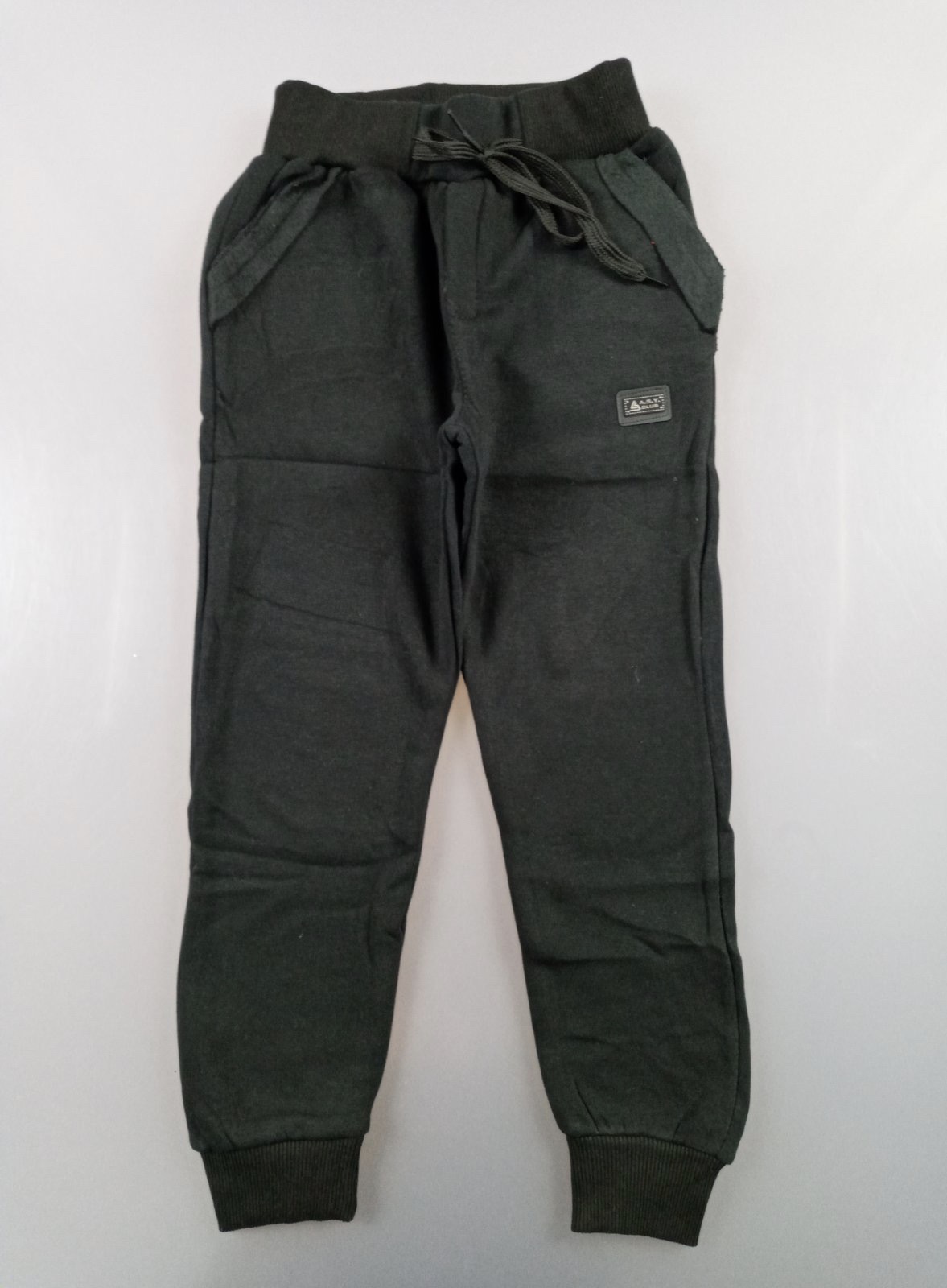 

Спортивные брюки с начесом для мальчиков, Артикул: T2578-чёрный (14 лет 158 СМ)