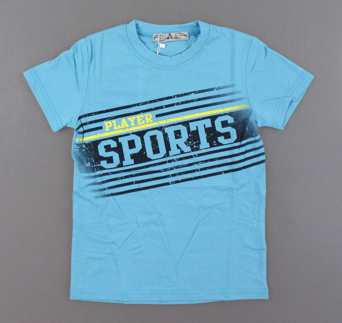 

Футболка для мальчиков Active Sports , Артикул: XHZ-0034N-голубой (128 СМ)