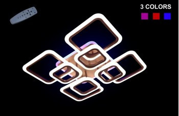 

Светодиодная Потолочная Люстра Linisoln 130W 225588/4+4 color LED