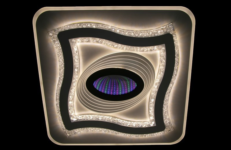 

Светодиодная Потолочная Люстра Linisoln 120W 221702-490C SQ dimmer