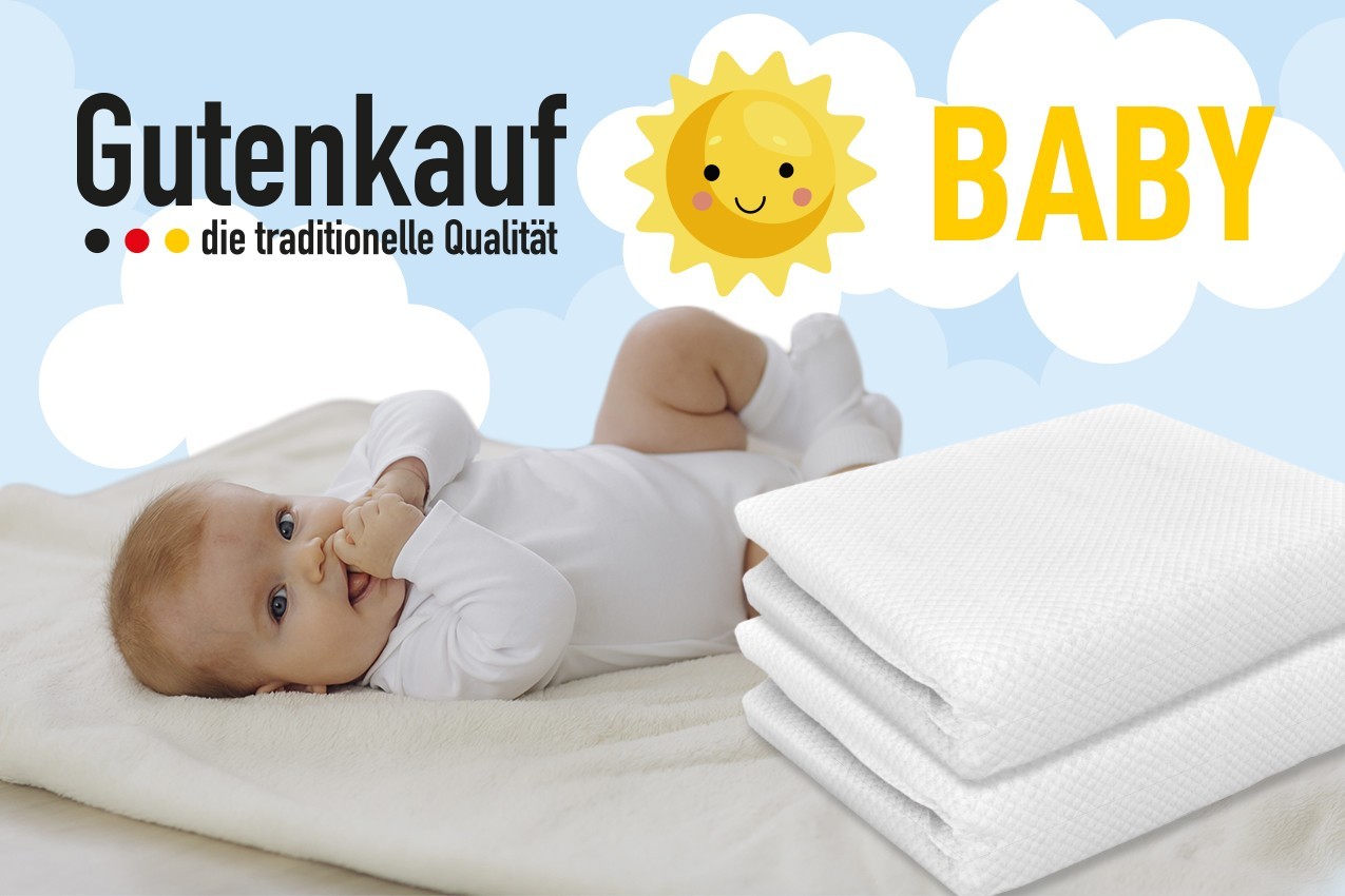 

Наматрасник натяжной с бортом Gutenkauf Baby AquaStop Stark 80x160