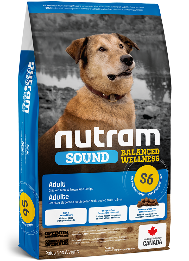 

Сухой корм Nutram S6 Sound Balanced Wellness Adult Dog 20 кг