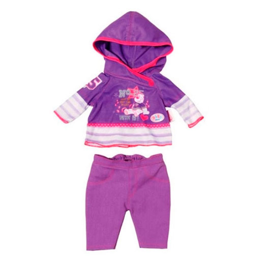 

Одежда спортивный костюм для куклы Baby Born Zapf Creation 30946-BR-1588