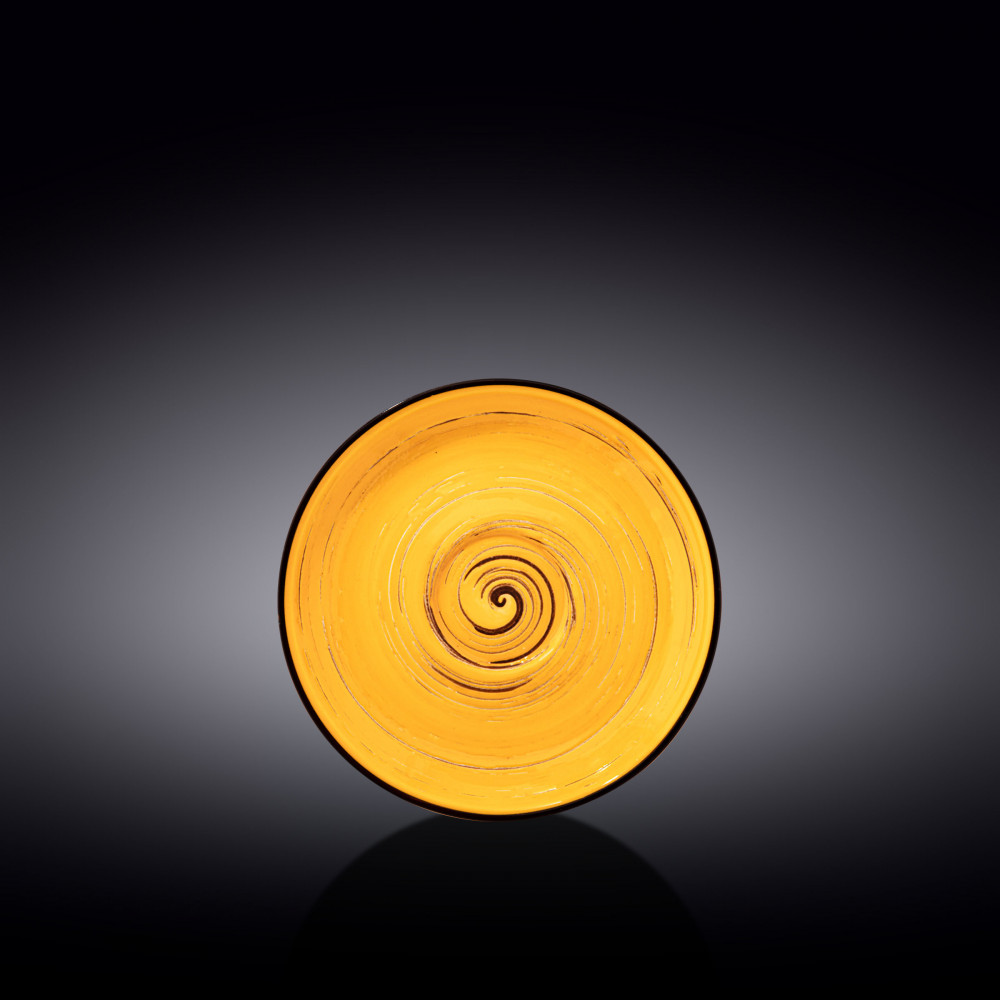 

Тарілка обідня Wilmax Spiral Yellow 23,0 см (669419/A)