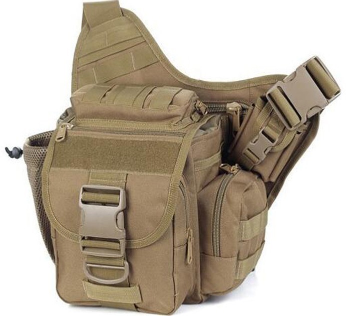 

Городская тактическая универсальная штурмовая сумка Tactic с системой Molle coyote (863-coyote)