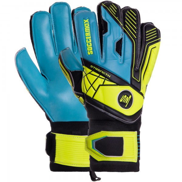 

Перчатки вратарские GK-012 SOCCERMAX р-р 8 Cиний-черный-лимонный (SKL02844)