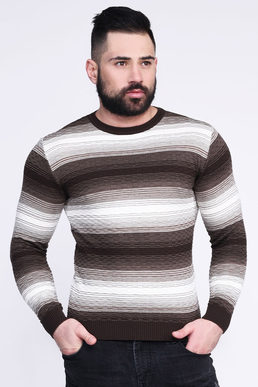 

Fashions • Свитер тонкий мужской Ashim Fashions 4XL бежевый (6100-1-лд)