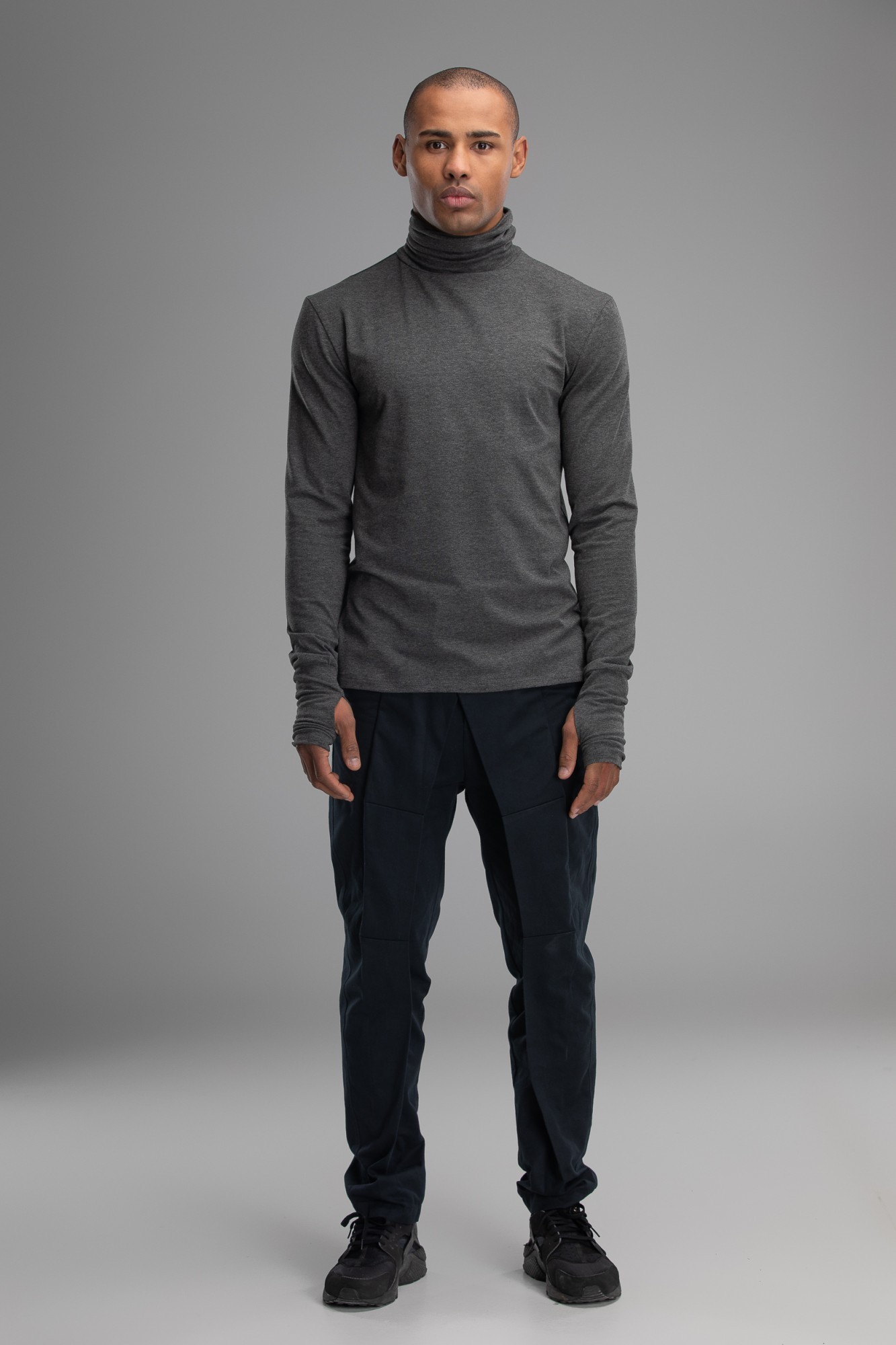 

Водолазка Midnight A0239 Turtleneck sweater L Серая
