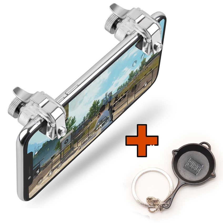 

Игровые контроллеры Marpiel R11 (геймпад триггеры курки для смартфона для PUBG) + сковородка