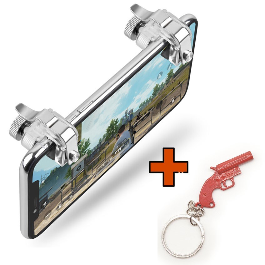 

Игровые контроллеры Marpiel R11 (геймпад триггеры курки для смартфона для PUBG) + Flare Gun