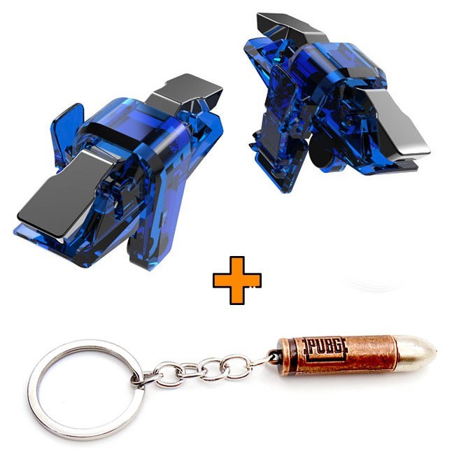 

Игровые контроллеры Marpiel X7 (геймпад триггеры курки для смартфона для PUBG) + патрон 9 mm