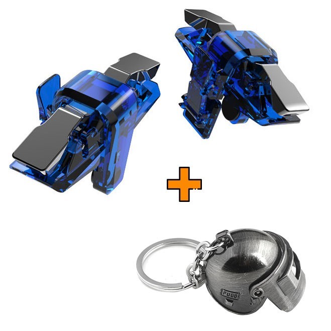 

Игровые контроллеры Marpiel X7 (геймпад триггеры курки для смартфона для PUBG) + шлем 3 уровня