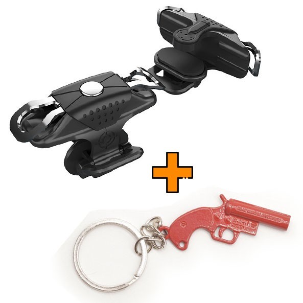 

Игровые контроллеры Marpiel X10 (геймпад триггеры курки для смартфона для PUBG) + Flare Gun
