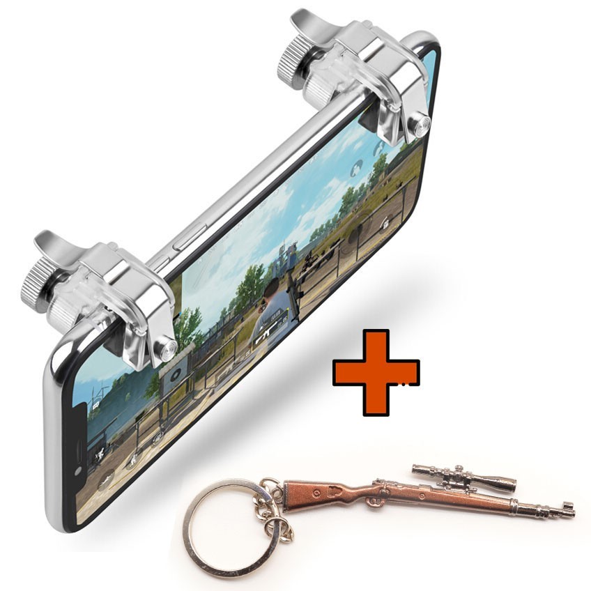 

Игровые контроллеры Marpiel R11 (геймпад триггеры курки для смартфона для PUBG) + Kar98k