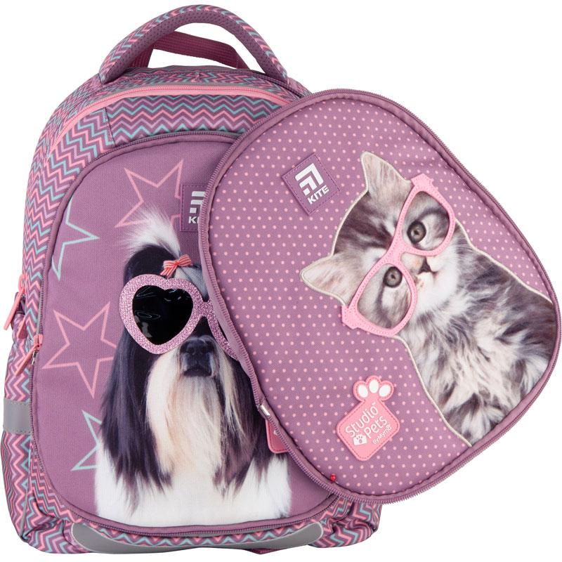 

Рюкзак полукаркасный Kite Education Studio Pets 2021 38x28x16см 18л (SP21-700M(2p))