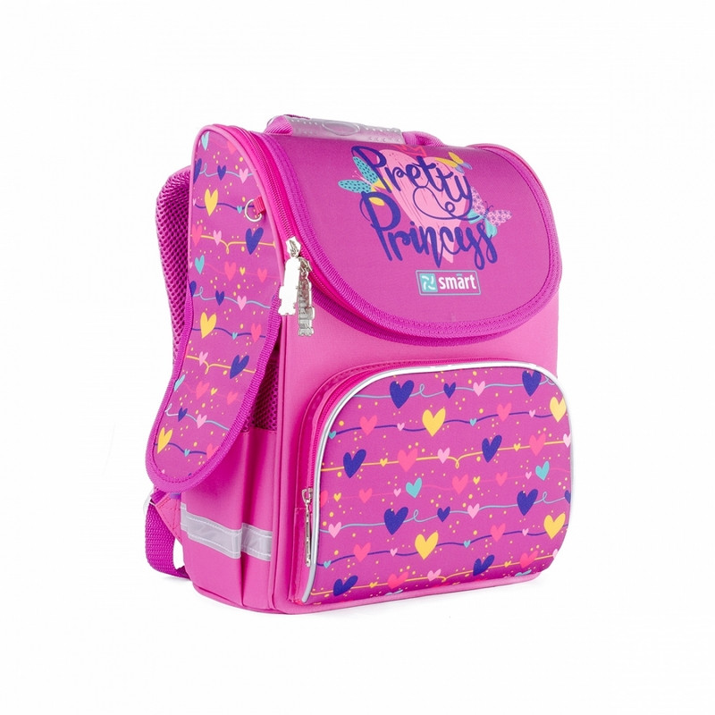 

Рюкзак школьный каркасный Smart Pretty Princess 34 х 26 х 11 см 10 л (558048)