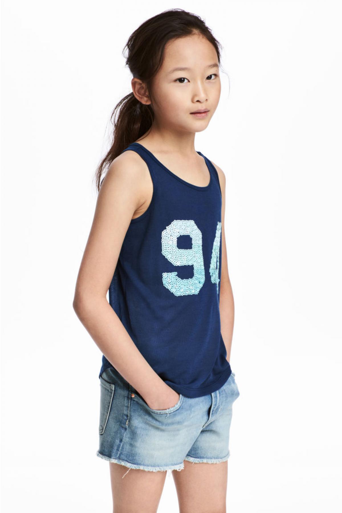 

Топ H&M eur 146-152 (10-12y) Синий (2806-0506906003)