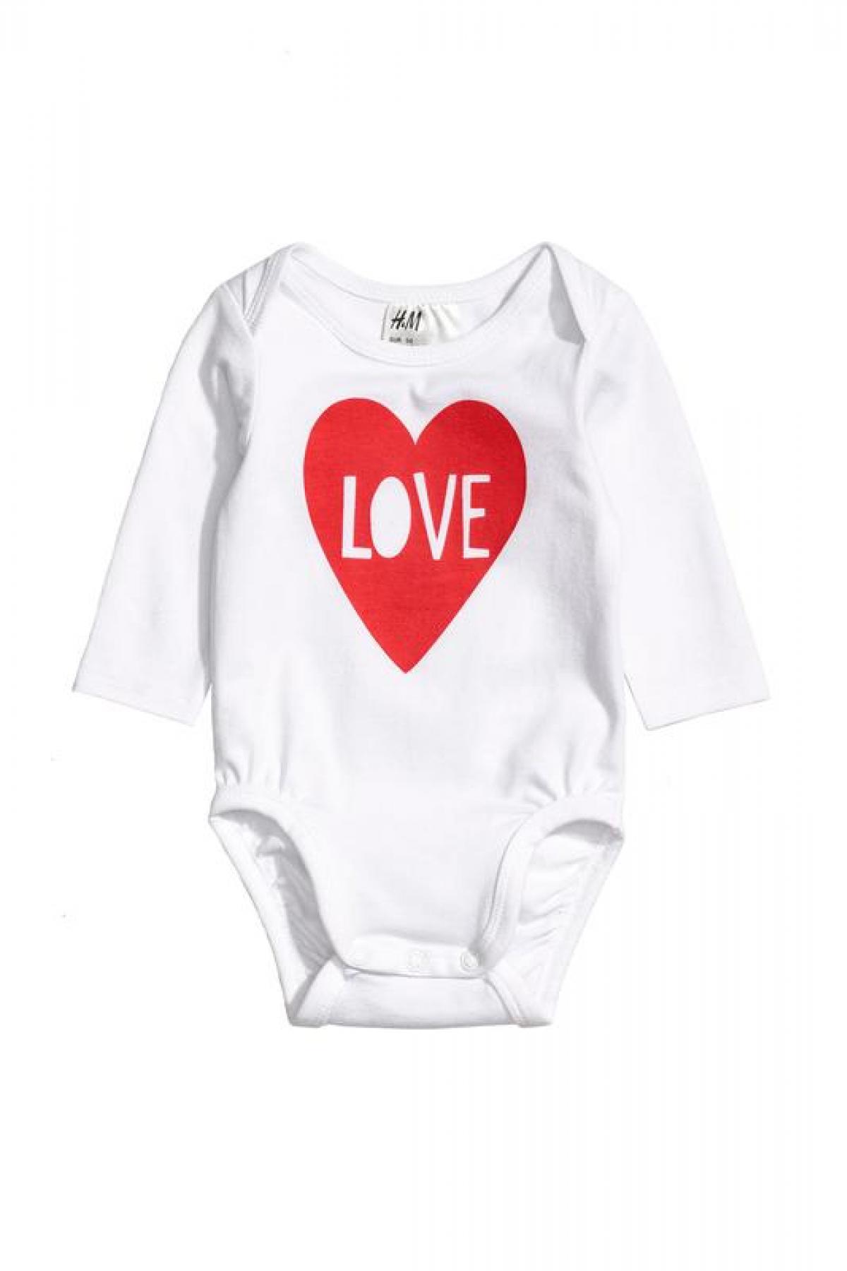 

Боди H&M eur 56 (1-2m) Белые (2213-0586506001)