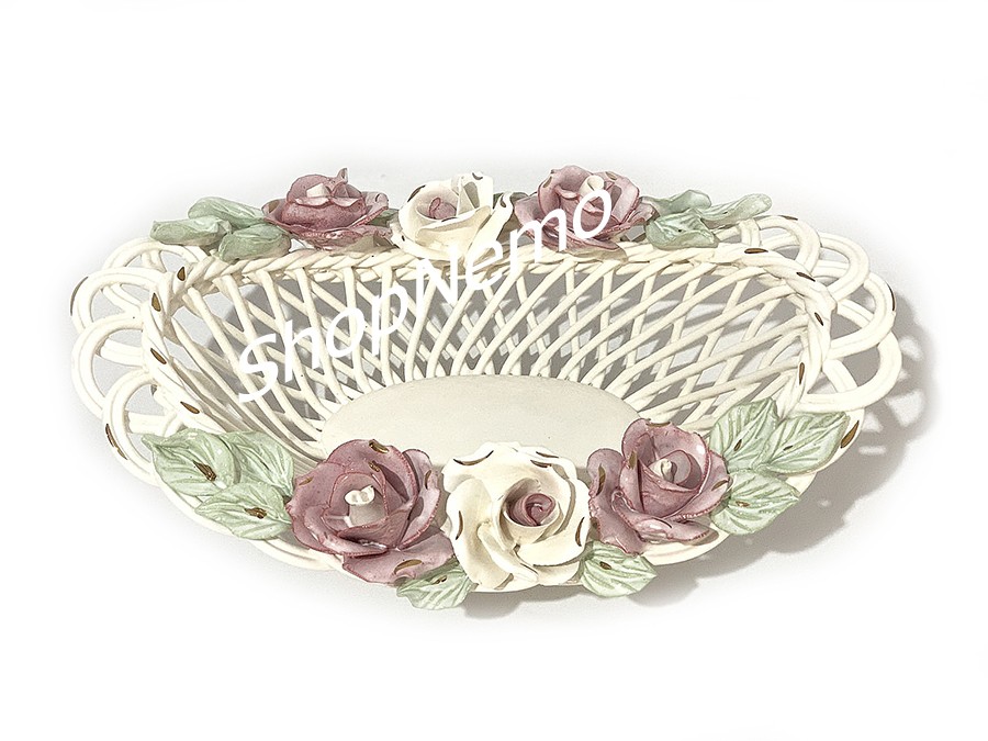 

Фарфоровая фруктовница Alazar Flora С0243