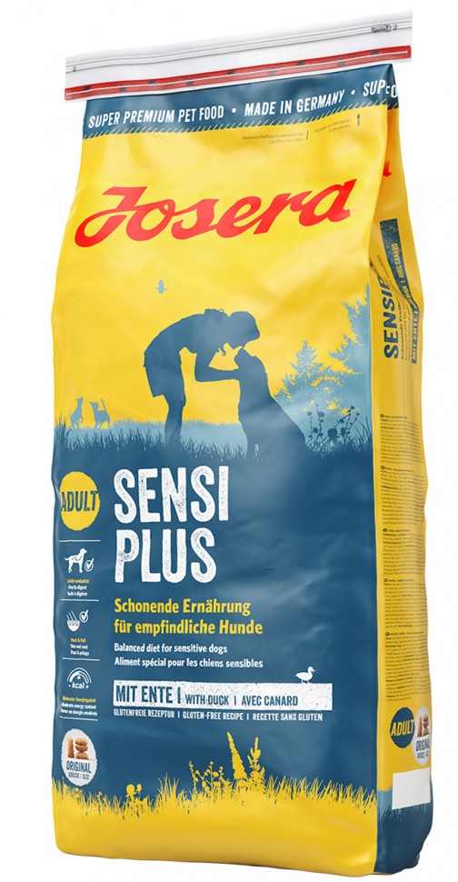 

Сухой корм Josera Dog SensiPlus для собак с мясом утки и рисом 15 кг