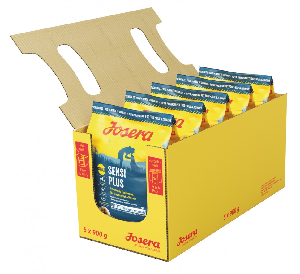 

Сухой корм Josera Dog SensiPlus для собак с мясом утки и рисом 4.5 кг
