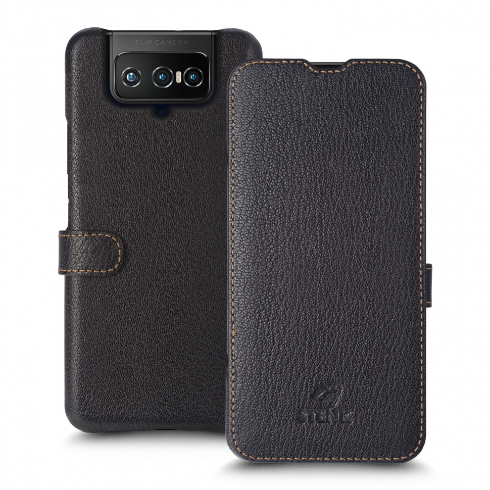 

Чехол книжка Stenk Premium для ASUS Zenfone 7 Чёрный