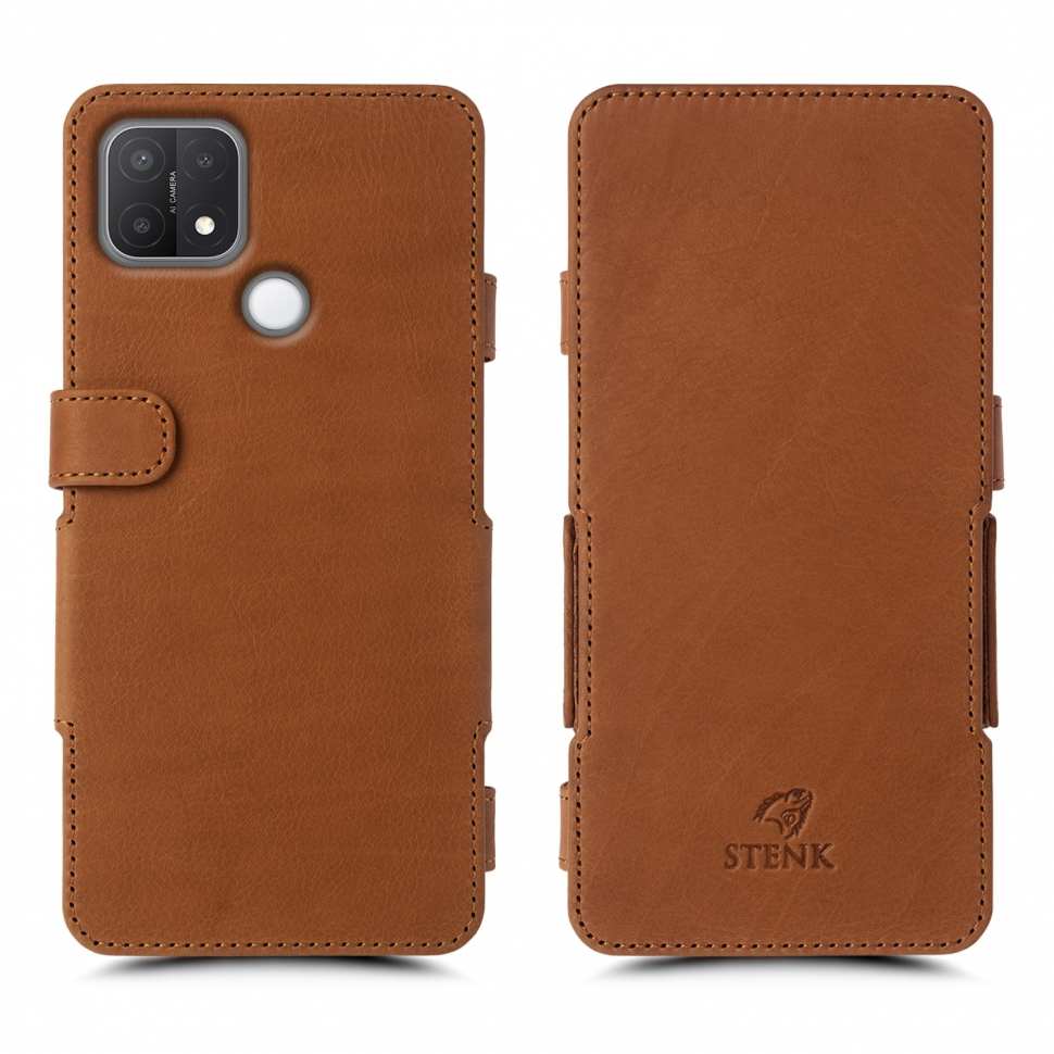 

Чехол книжка Stenk Prime для OPPO A15s Camel