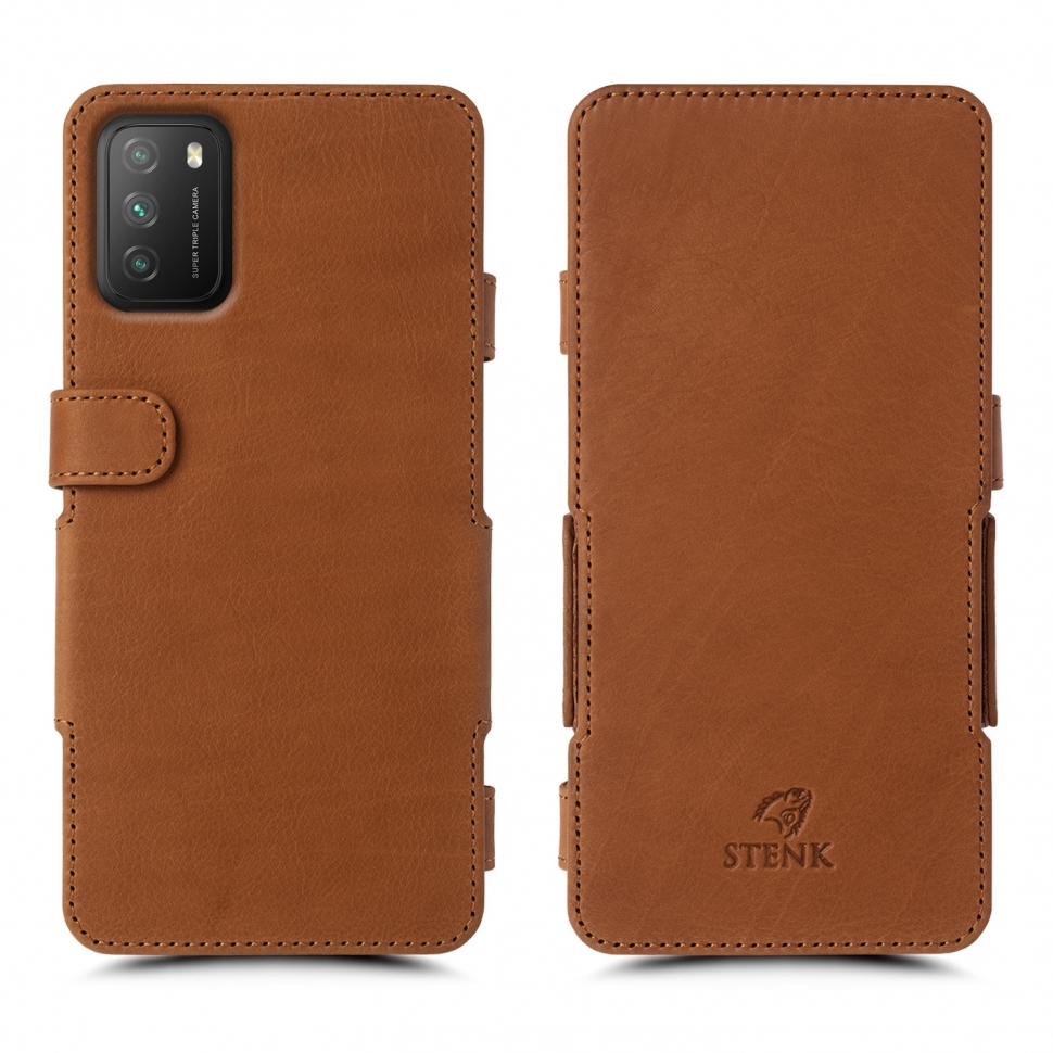 

Чехол книжка Stenk Prime для Xiaomi Poco M3 Camel