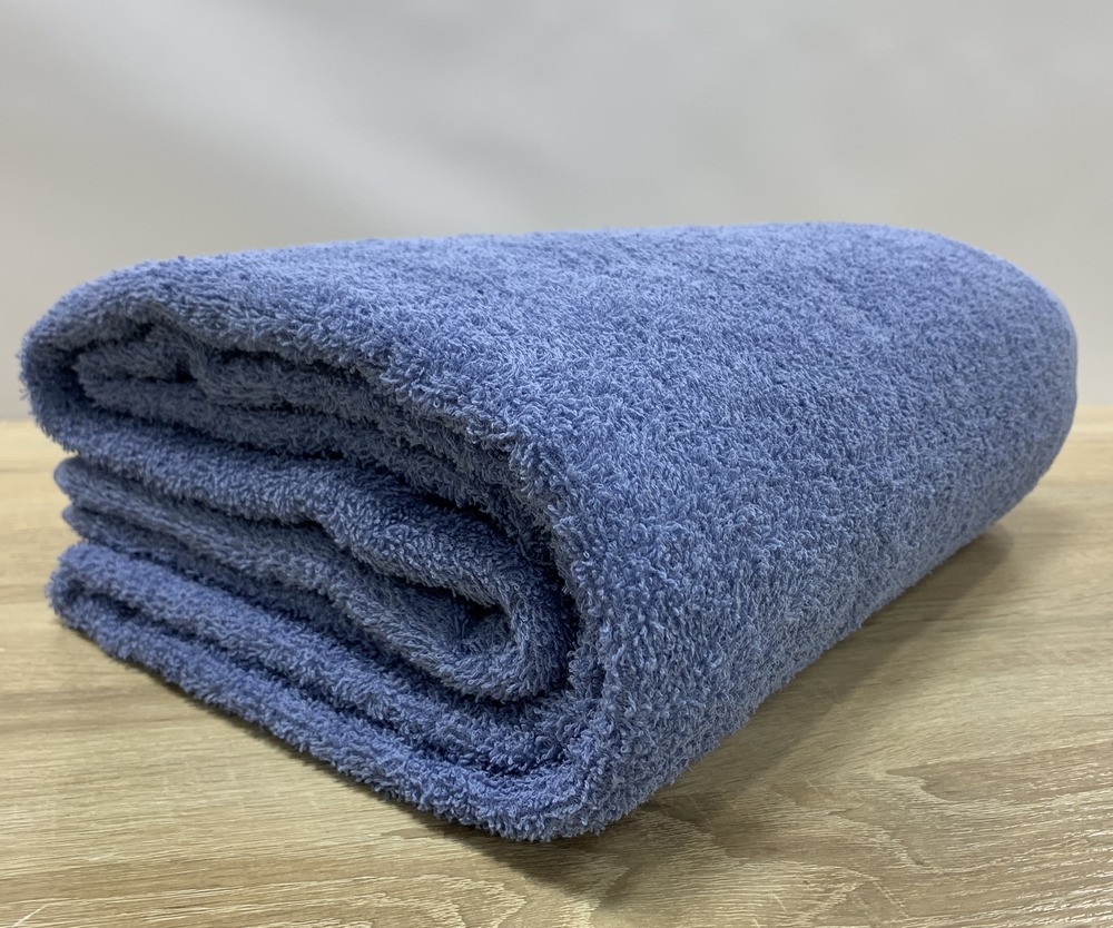 

Простынь махровая GM TEXTILE Узбекистан 190х200 голубая
