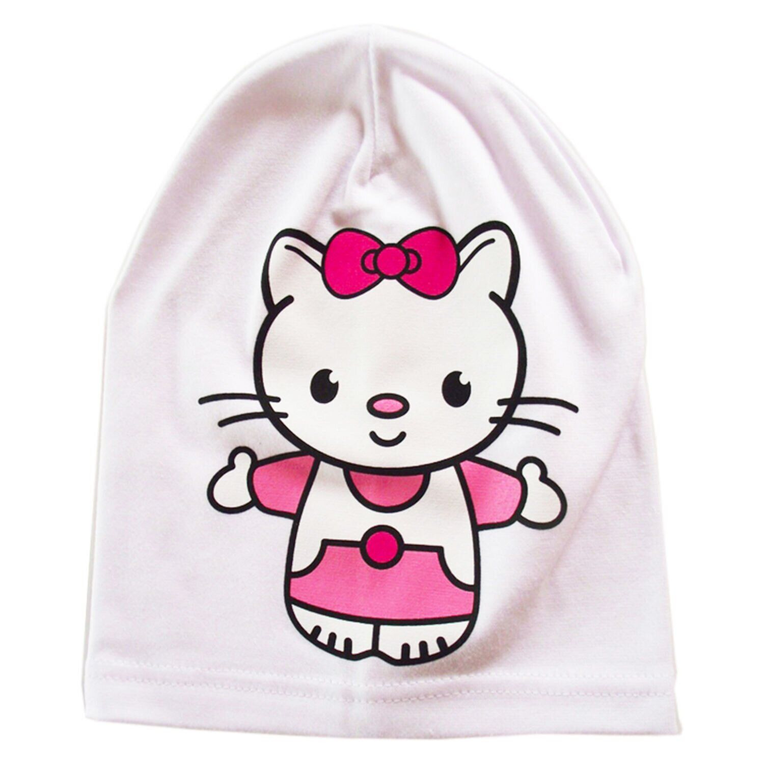 

Демисезонная трикотажная шапка HELLO KITTY BE SNAZZY CDL-122021-White белый 48-54 см (CDL-122021-White-48-54)