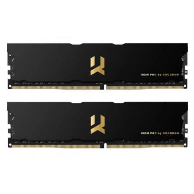 

Модуль памяти для компьютера DDR4 16GB (2x8GB) 4000 MHz IRDM PRO Black GOODRAM (IRP-4000D4V64L18S/16GDC)