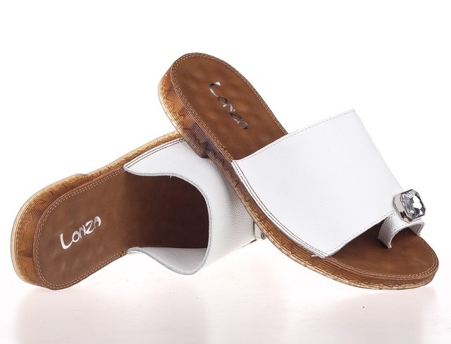 

Женские шлепанцы Lonza 885А 38 Белые