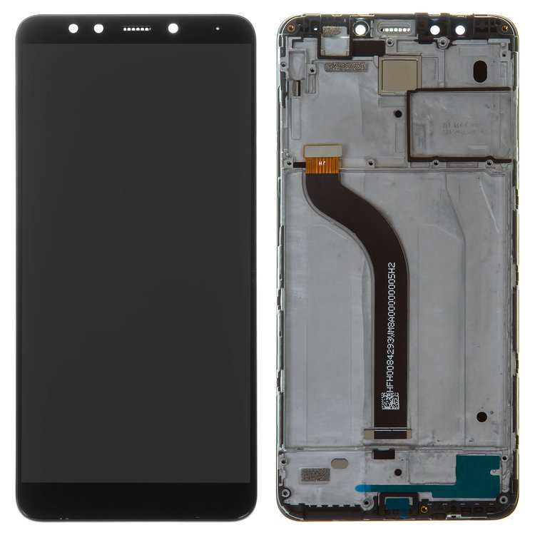 

Дисплей Xiaomi Redmi 5 с сенсором черный и рамкой
