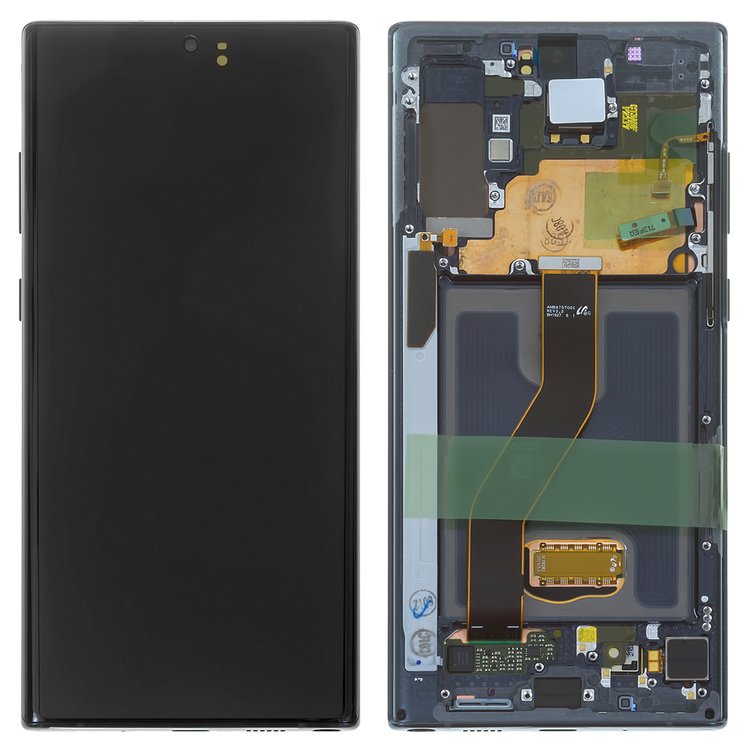 

Дисплей для Samsung GH82-20900A N975 Galaxy Note 10 Plus с сенсором черный и рамкой сервисный