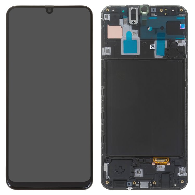 

Дисплей для Samsung GH82-19202A A30 (2019) (A305) с сенсором черный и рамкой сервисный