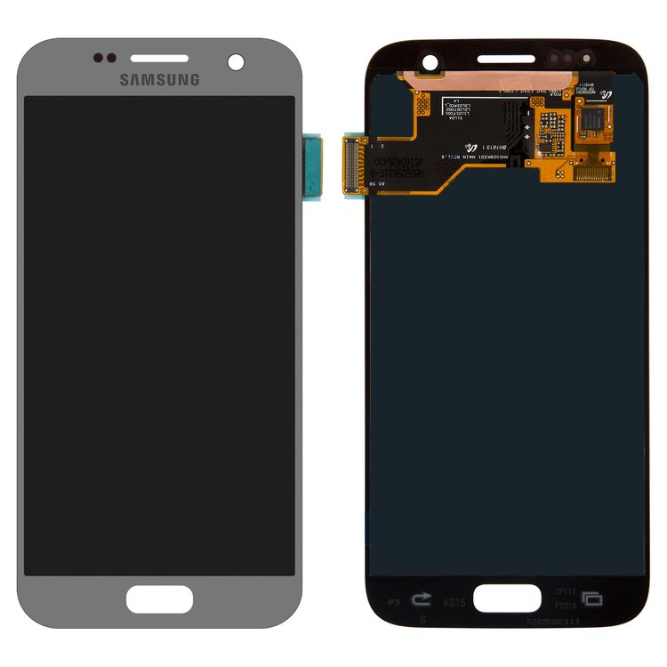 

Дисплей для Samsung GH97-18523B G930F Galaxy S7 с сенсором серебряный сервисный