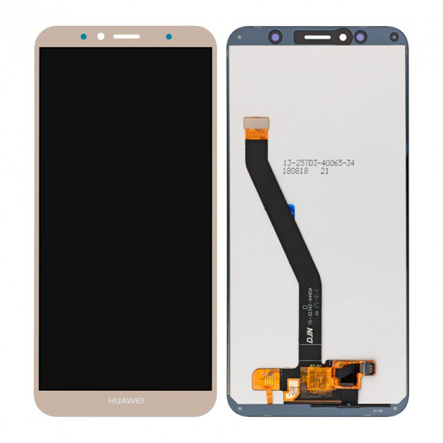 

Дисплей для Huawei Y6 (2018) (ATU-L21) / Y6 Prime (2018) / Honor 7A Pro / Honor 7C с сенсором золотой