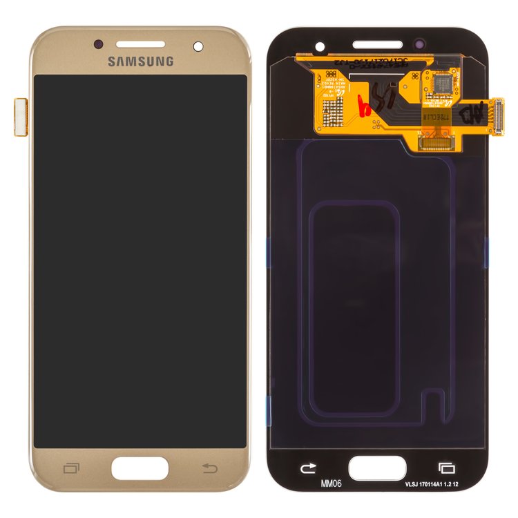 

Дисплей для Samsung GH97-19732B A320F Galaxy A3 (2017) с сенсором золотой сервисный