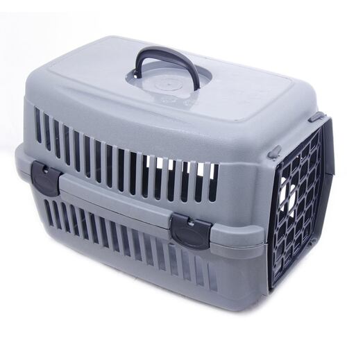 

Переноска для кошек и собак серая SG 60 x 46 x 46 см - до 12 кг SGbox BGL-SGB-02