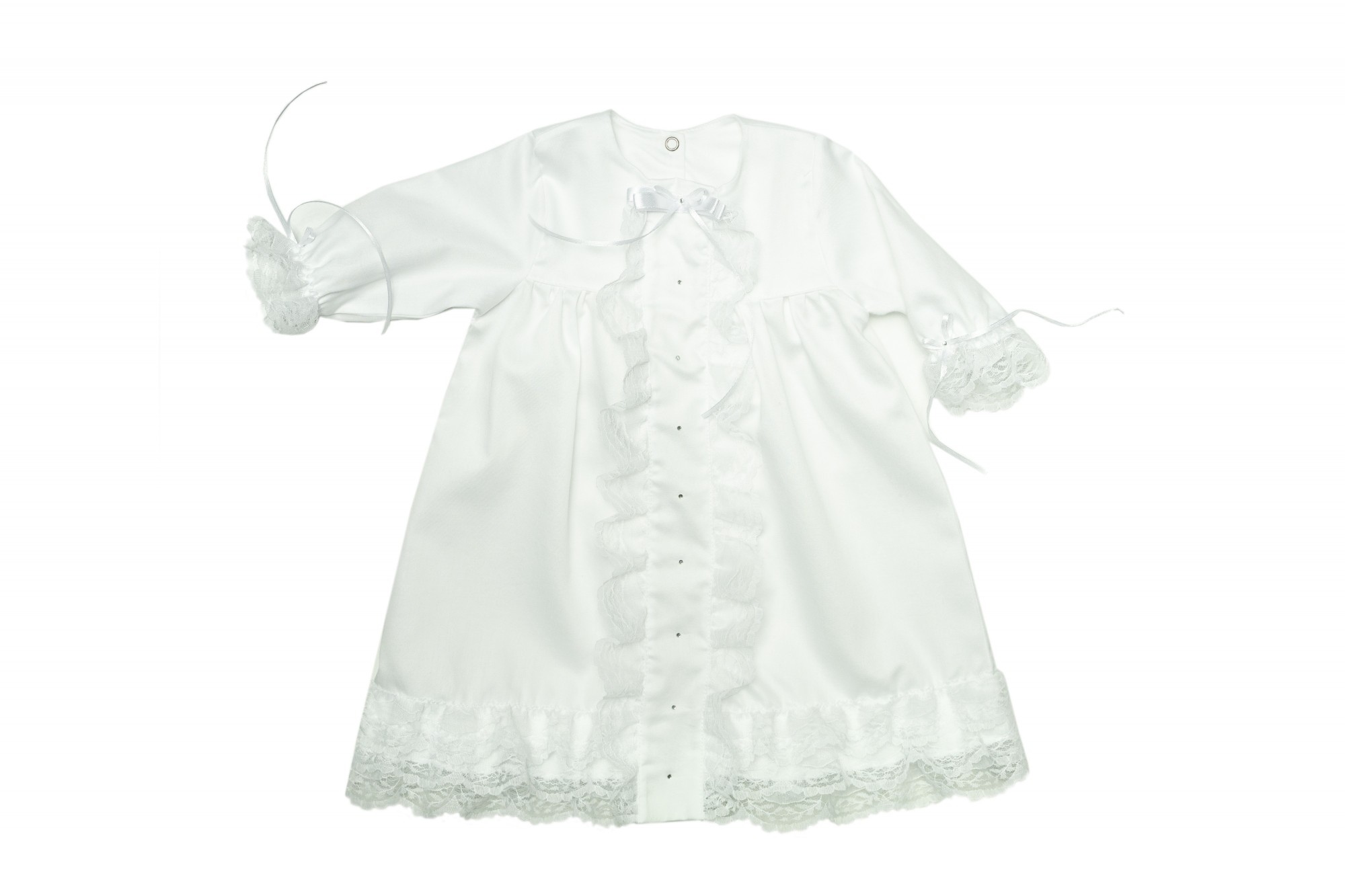 

Платье Migliori Крошечный праздник крестильное 62 см Белый 1093