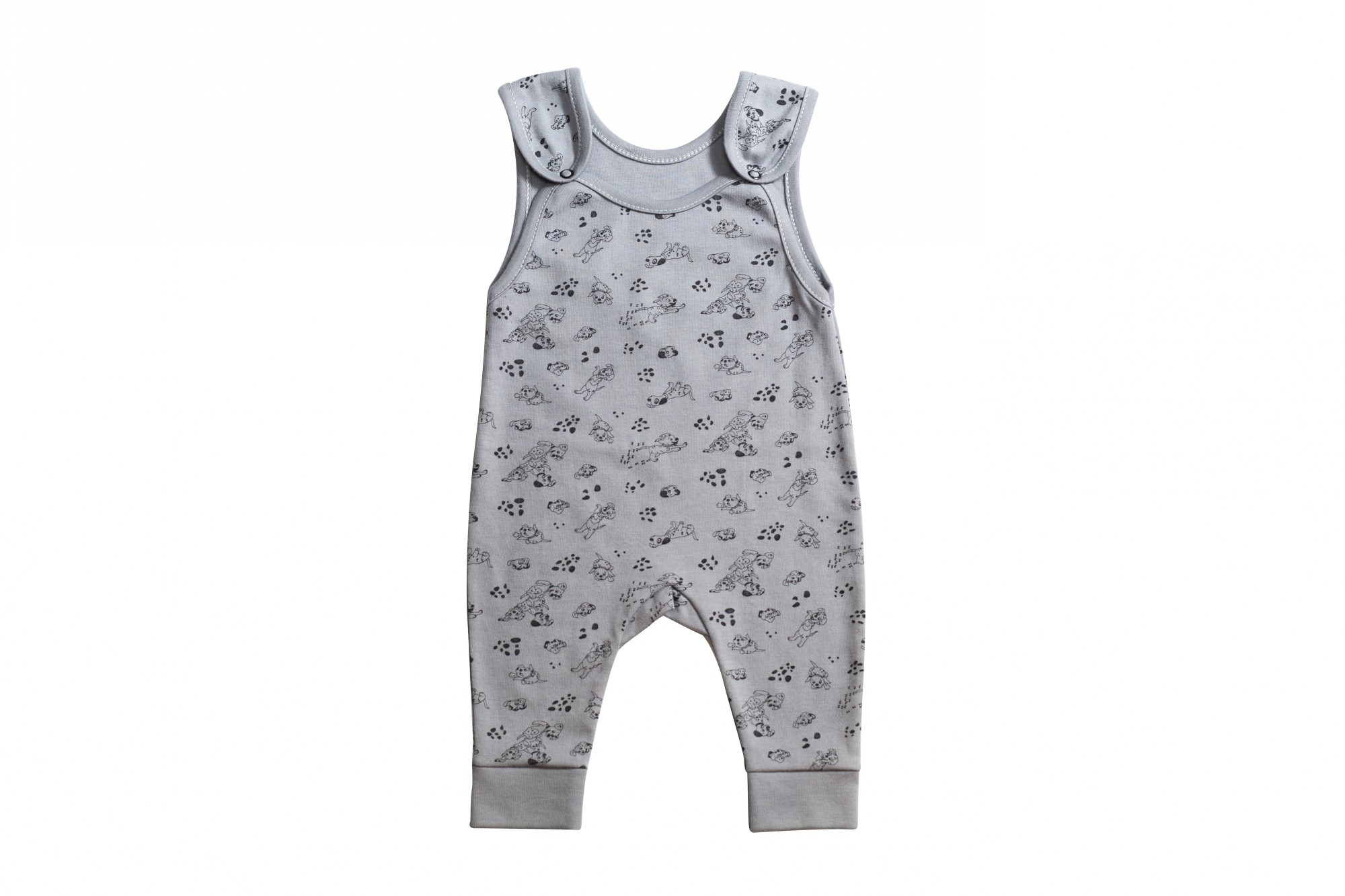 

Ползунки с открытыми ножками Агу Lovely puppy 68 см Серый 7003