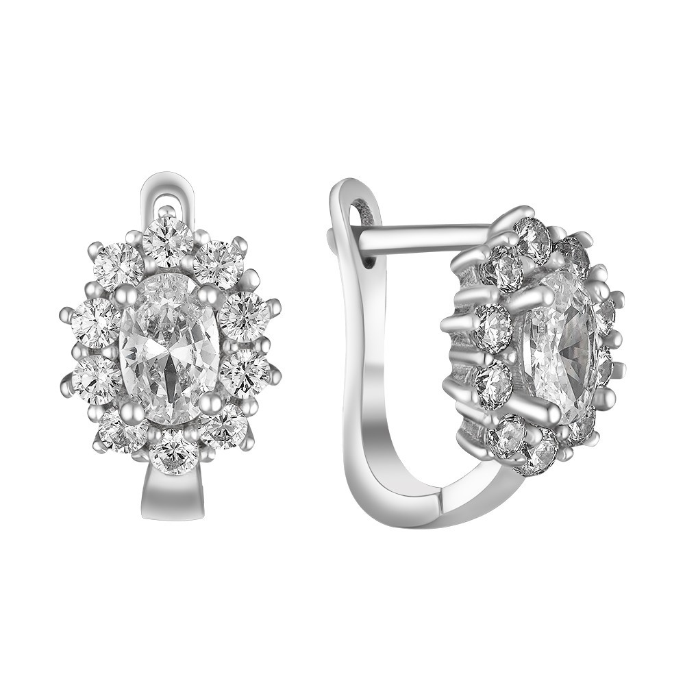 

Серьги TOP SILVER 520344б