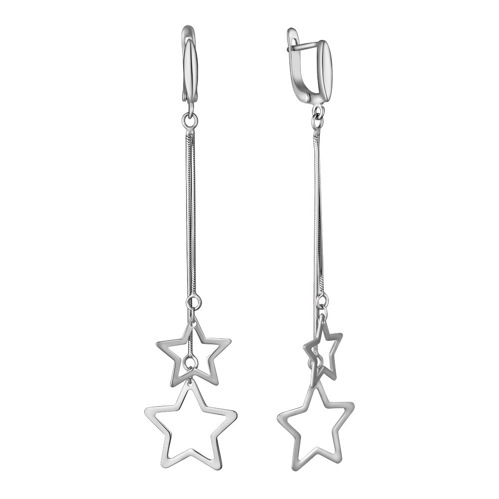 

Серьги TOP SILVER Звёздочки 520267