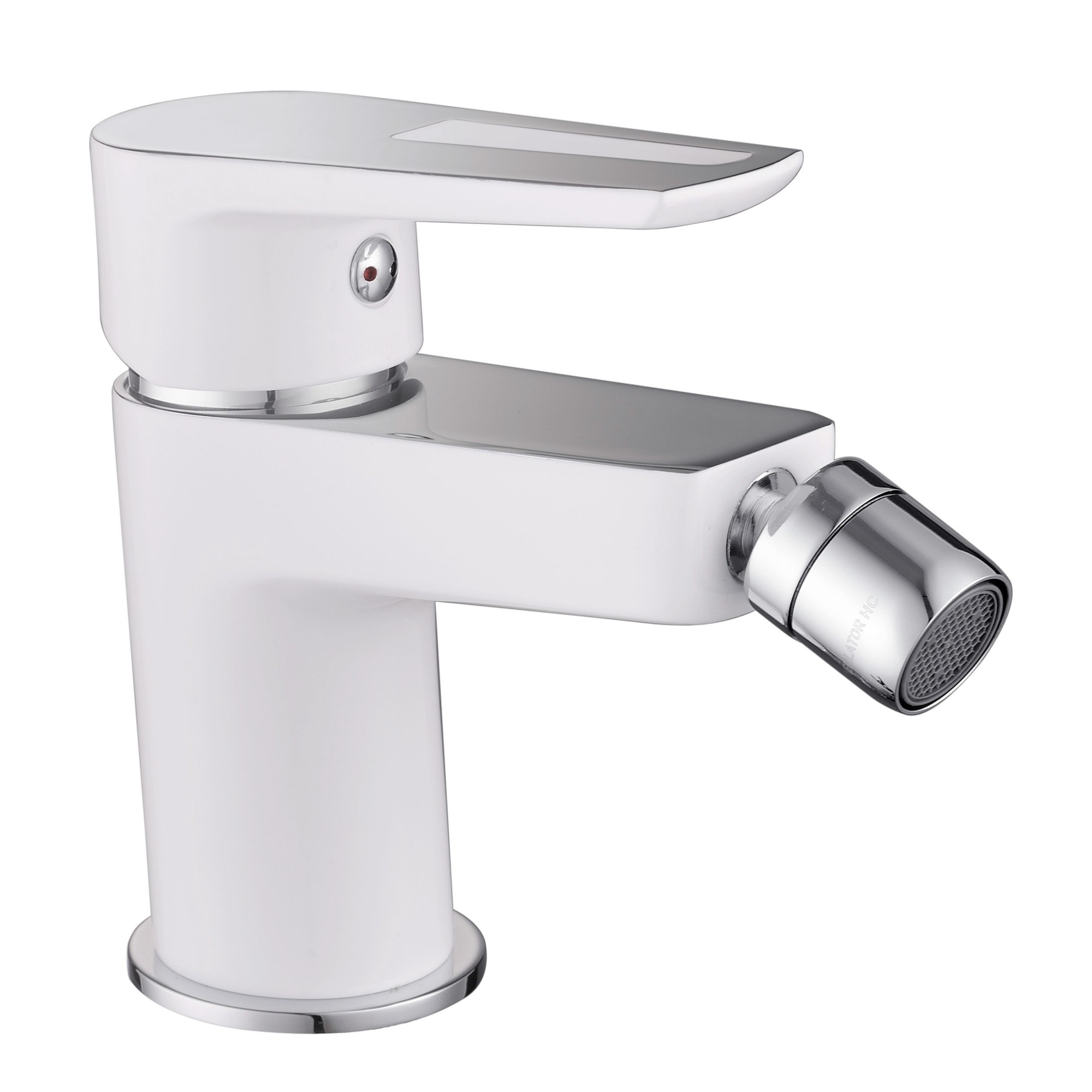 

Cмеситель для биде IMPRESE BRECLAV 40245W хром/белый
