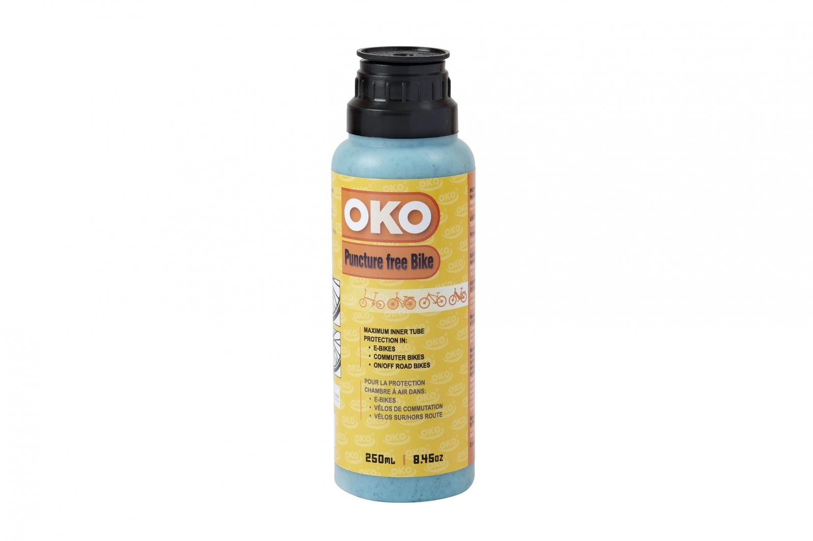 

Антипрокольная жидкость OKO Puncture Free Bike для покрышек с камерами 250ml