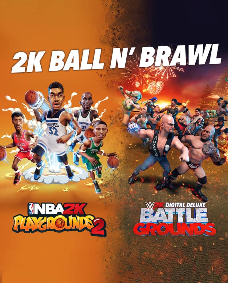 

Игра 2K Ball N’ Brawl Bundle для ПК (Ключ активации Steam)