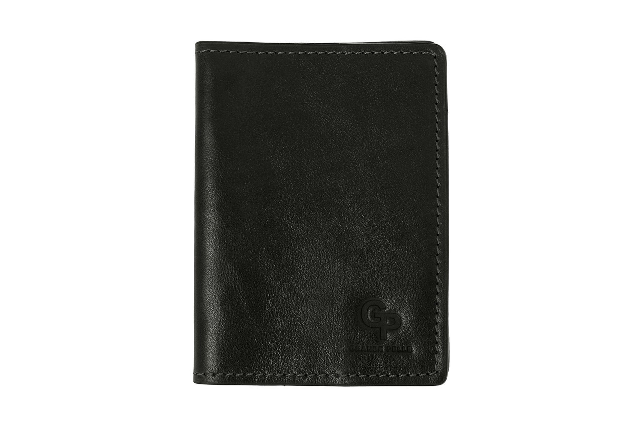 

Обложка для паспорта Grande Pelle 252610 Черная