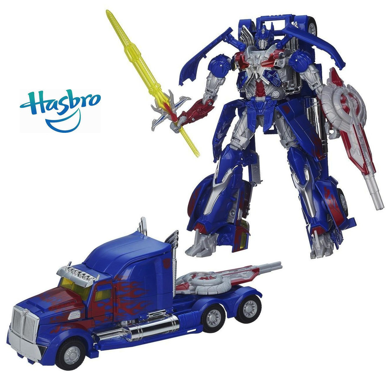 

Трансформер Оптимус Прайм 25СМ - Optimus Prime, TF4, Leader, Hasbro