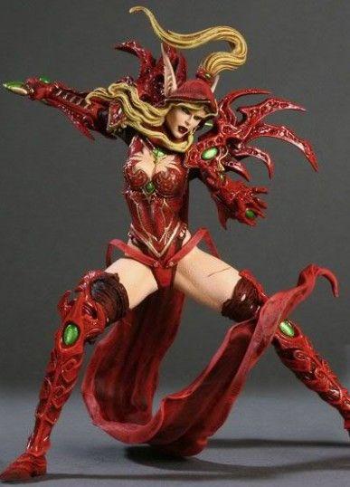 

Коллекционная игровая фигурка Валира Сангвинар Мир Варкрафта - VALEERA SANGUINAR, WOW, SERIES 1, DC UNLIMITED