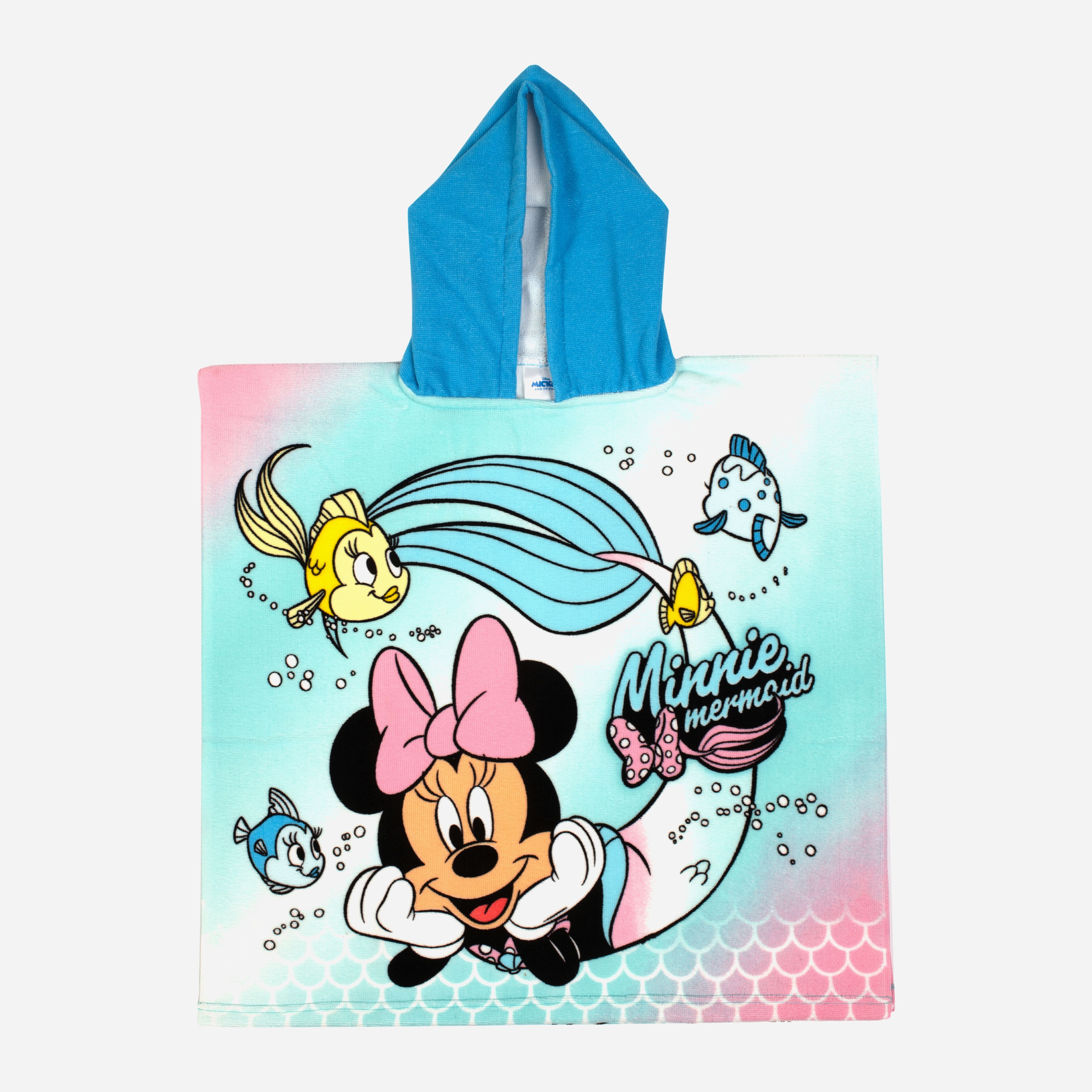 

Пончо-полотенце Disney Dis Mf 52 46 8341 55x110 см Синее